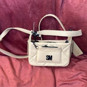 Steve Madden BVILMAA Camel Quilted Crossbody or mini bag NWT